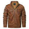Bruno | Gefütterte Bikerjacke